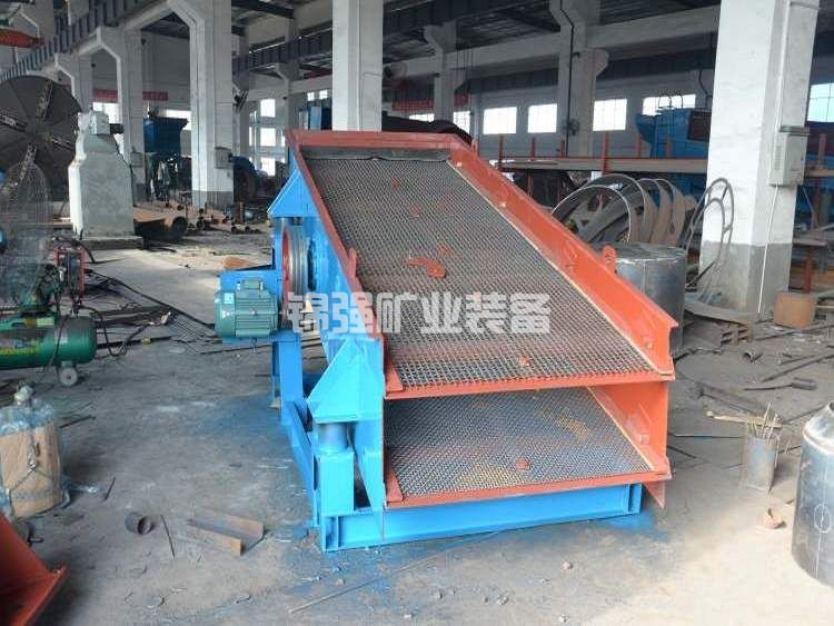 Circular vibrating screen